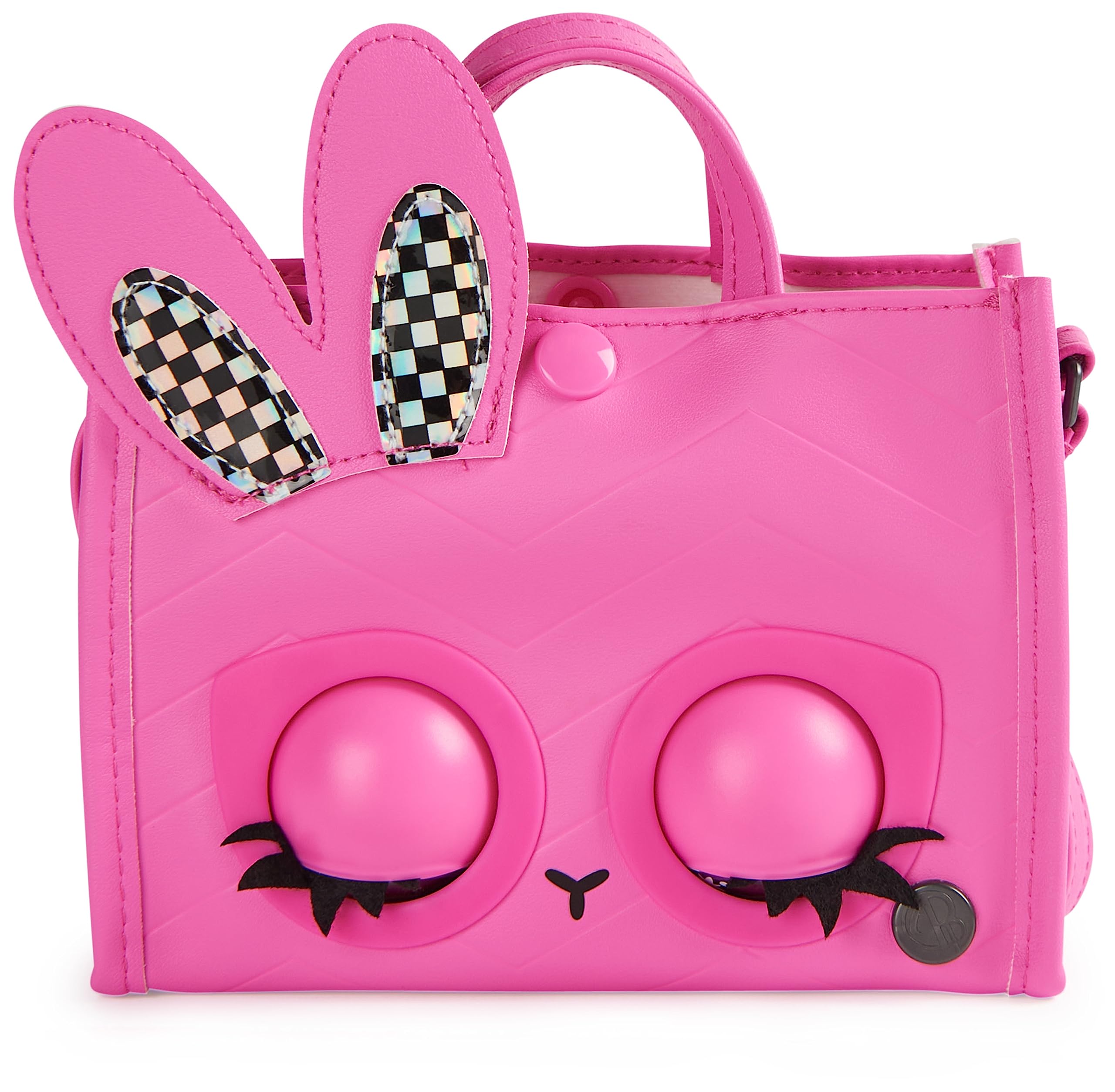 Purse Pets Borsetta Tote Perfect in Versione Coniglietto | Borsetta interattiva per Bambina con Oltre 30 Suoni e reazioni, Giocattoli per Bambine dai 4 Anni in su