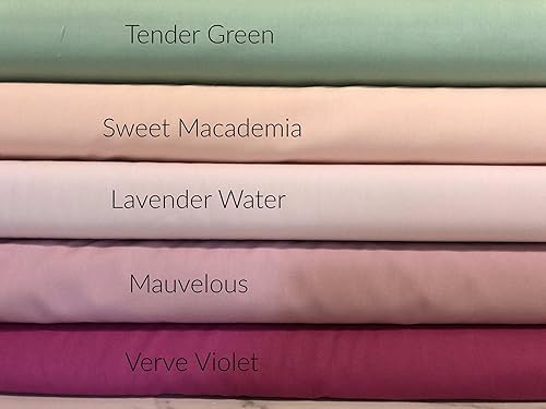 Miniatura 2 de Art Gallery Fabrics Galería de arte Pure Elements Mauvelous Fabric, Lavendar