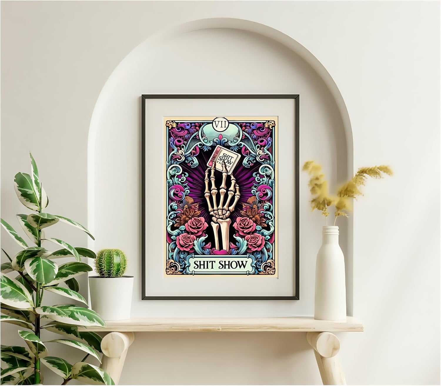 CSZPPQAF Flower Diamond Art Kits for Adults, Skull Diamond Painting Kits image 4