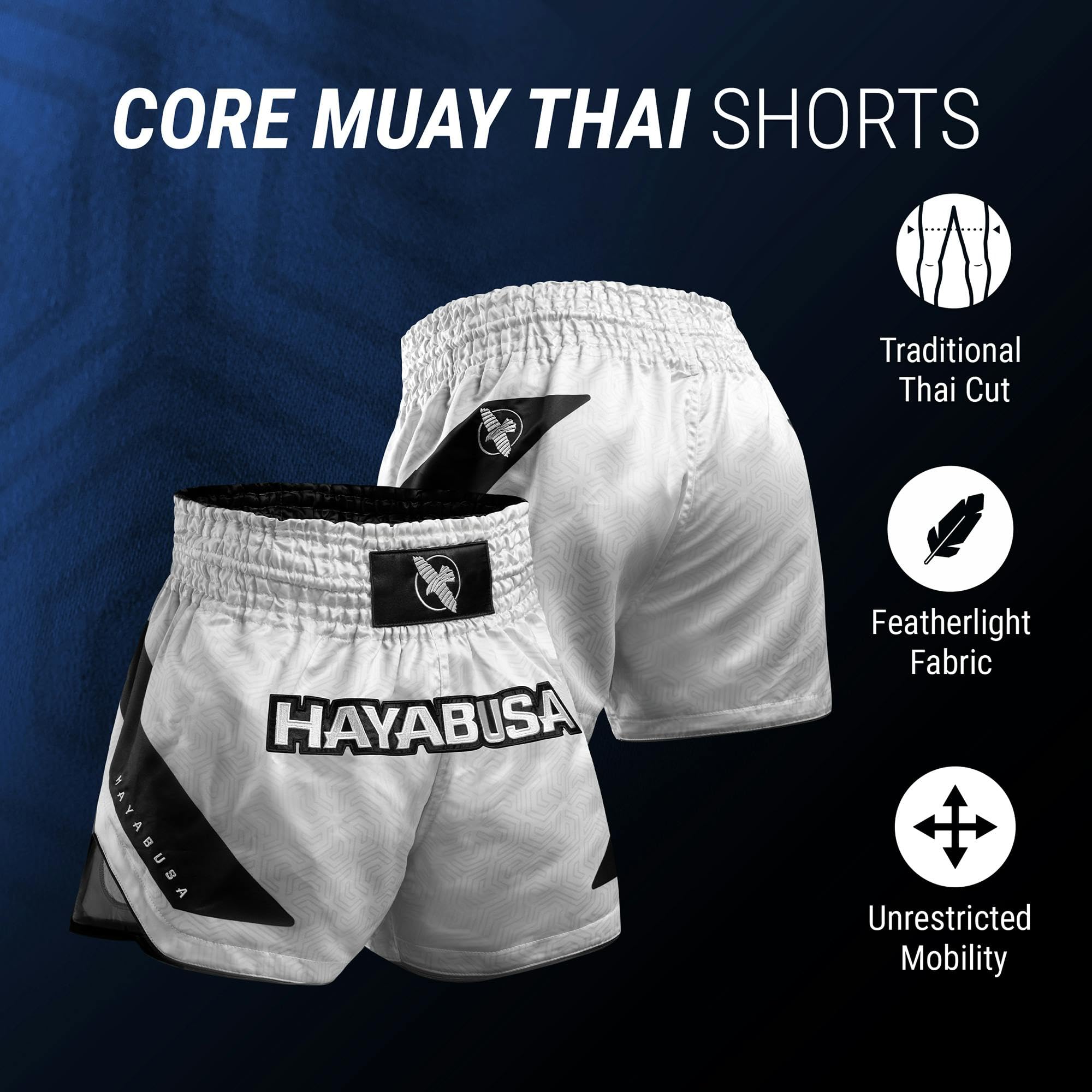 Hayabusa Core Muay Thai - Pantalones cortos
