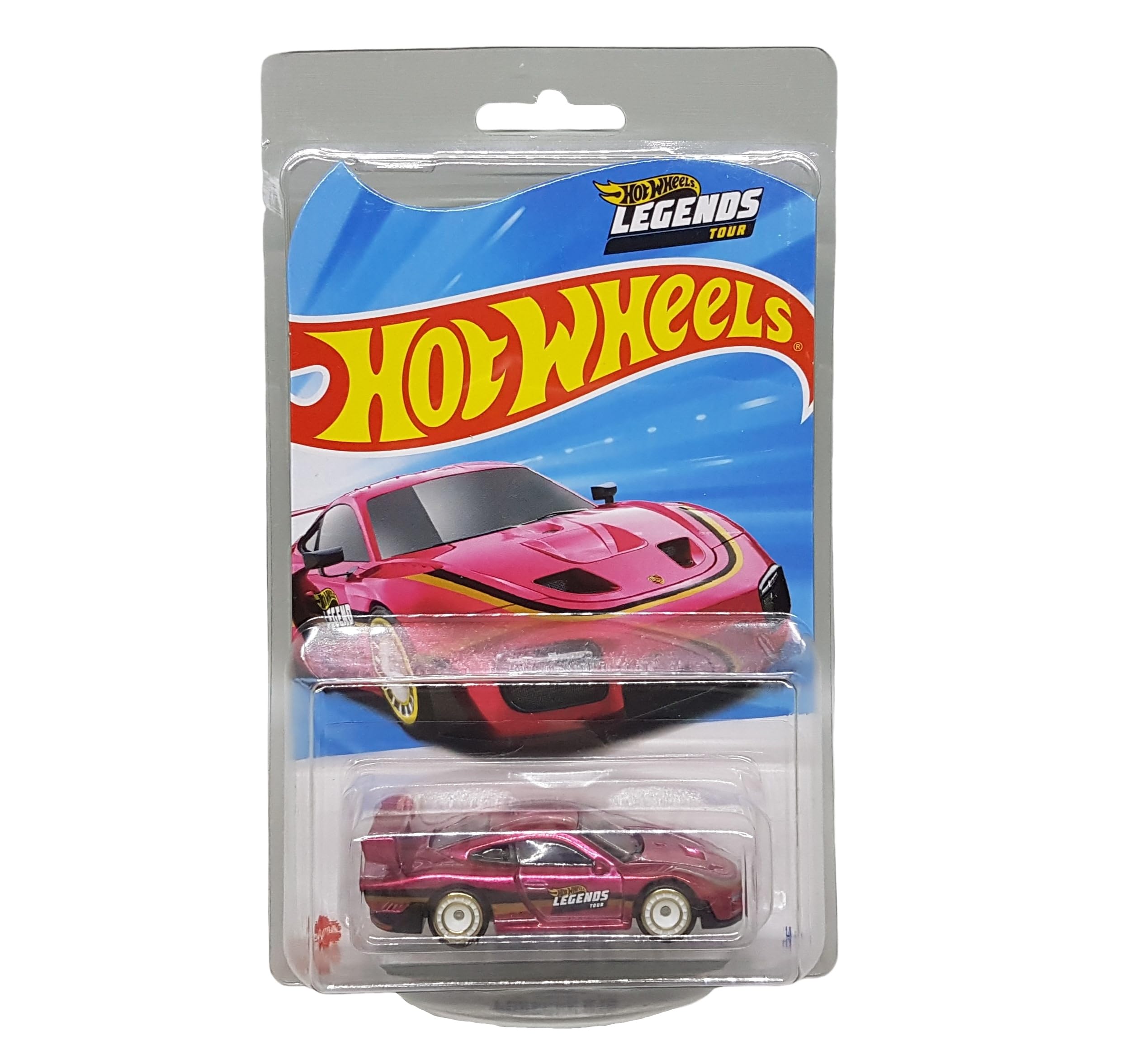 Hot Wheels Porsche 935 JCB37 Legends Tour Short Card Spectraflame Pink Protector Case Licence Mattel 2025 1:64