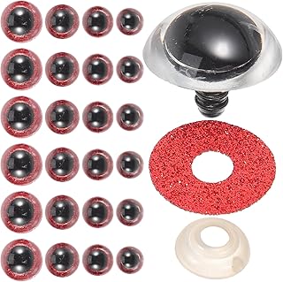 40 Pçs Olhos De Segurança Grandes Olhos De Segurança De Plástico Para Olhos De Crochê Bichinhos De Pelúcia Projetos De Crochê Urso Fantoches Brinquedos Faça Você Artesanato