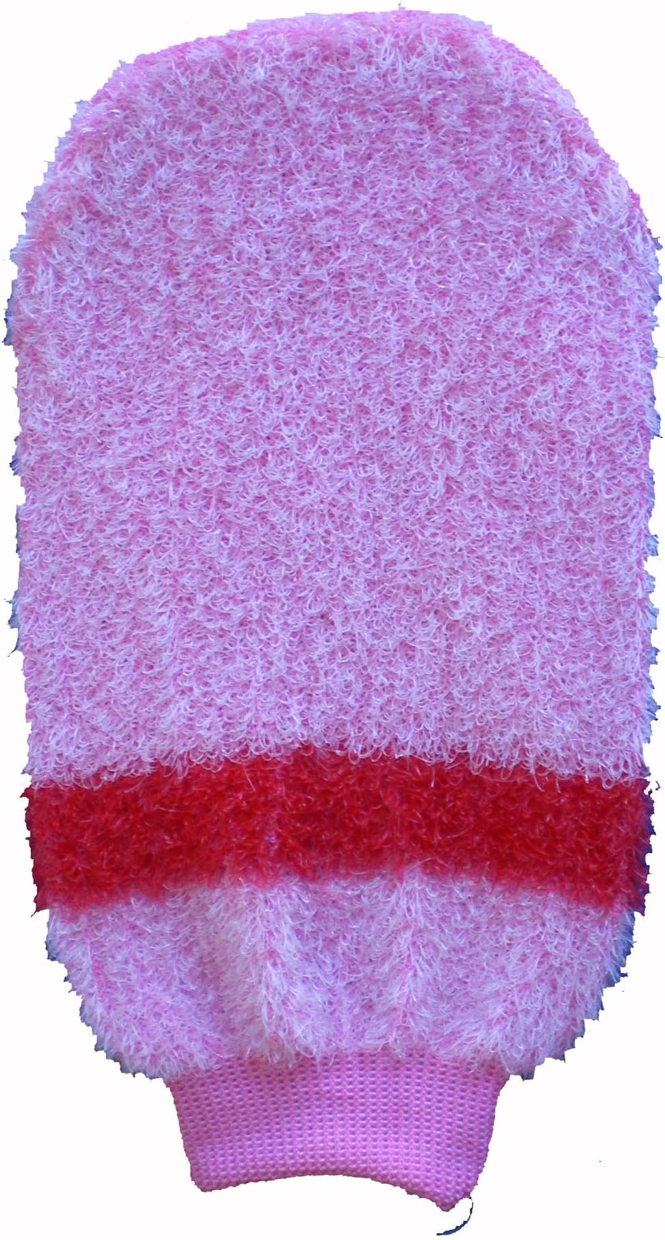 MAGIT Synthetic Bath Mitt, Bicoloured (Assorted colors)