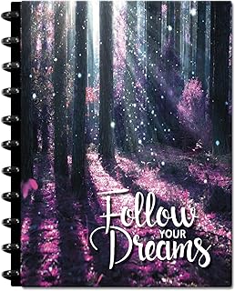 Tools4Wisdom Customizable Planner - 8.5x11 Inch Hardcover - Discbound Daily Weekly Monthly Disc Planner - 2026 Launch Edition - 1DSC - Follow Your Dreams