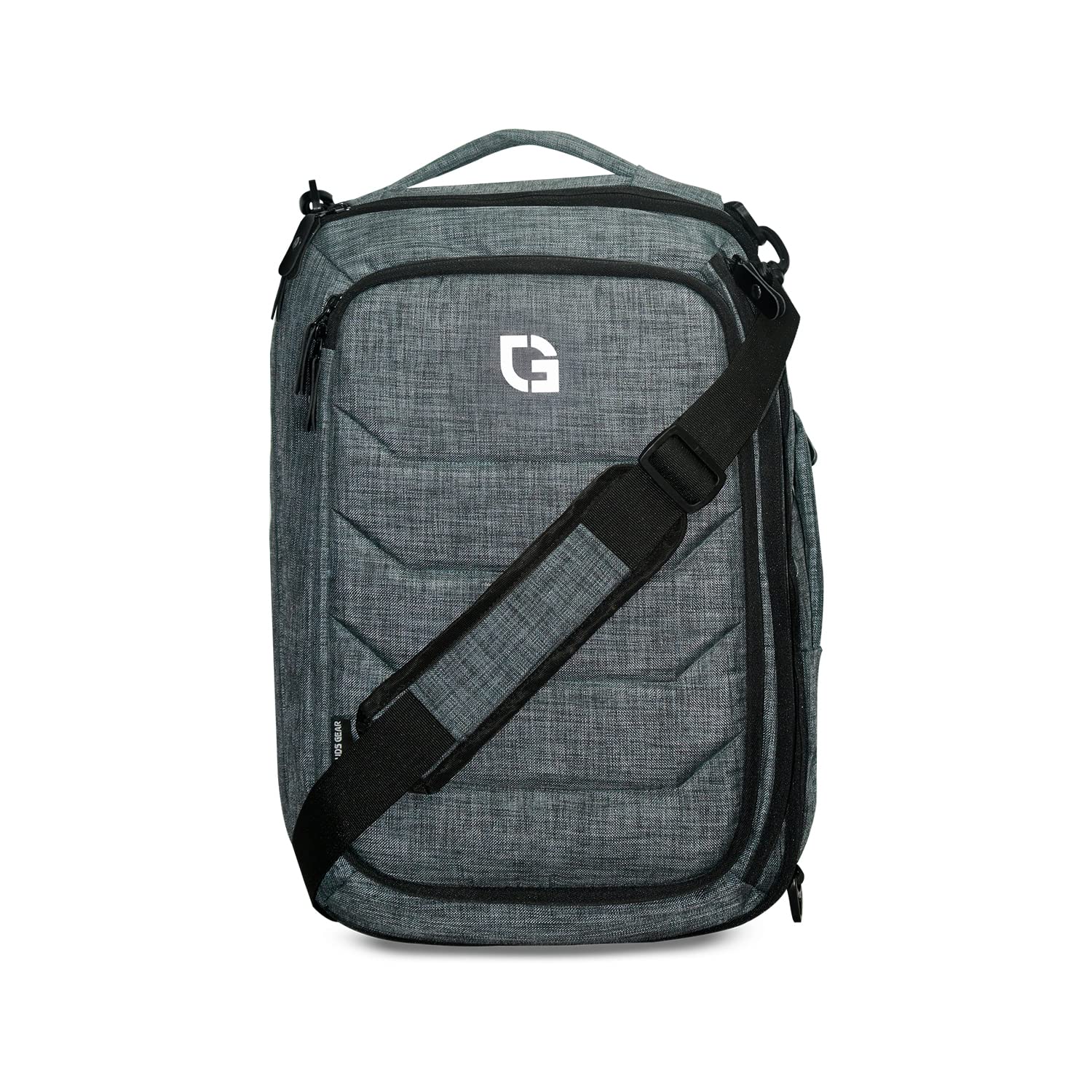 CLOUDS GEAR Grey Convertible 3 in 1 Backpack/Briefcase Messenger/Business Travel Bag Multi-Functional Laptop Sleeve Case Handbag Fits 15.6 Inch Laptop (Pixel2) (B08SKZS4Y2) Amazon Price History, Amazon Price Tracker