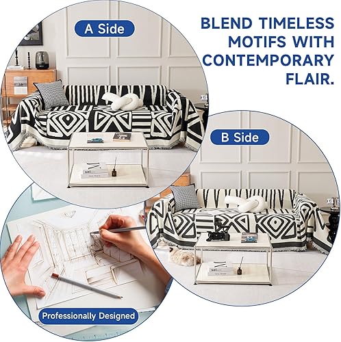 Vista 180 de VClife - Funda para sofá de 2 plazas o modular, de felpilla, antideslizante, lavable, apta para perros, protectora, caqui, 71 x 118 pulgadas 0 0