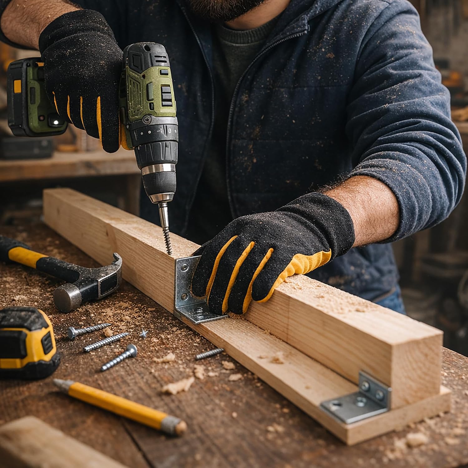 SKYDEER Super Soft and Warm Winter Gloves with Deersplit Leather Suede and 3M Thinsulate Insulation for Cold Weather SD5176T - Image 8