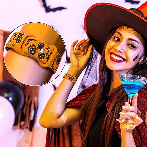 Miniatura 138 de Christmas Gift Compatible with Christmas Apple Watch Bands for Women 49mm 46mm 45mm 44mm 42mm, Soft Silicone Santa Claus for Apple Watch Ultra 3