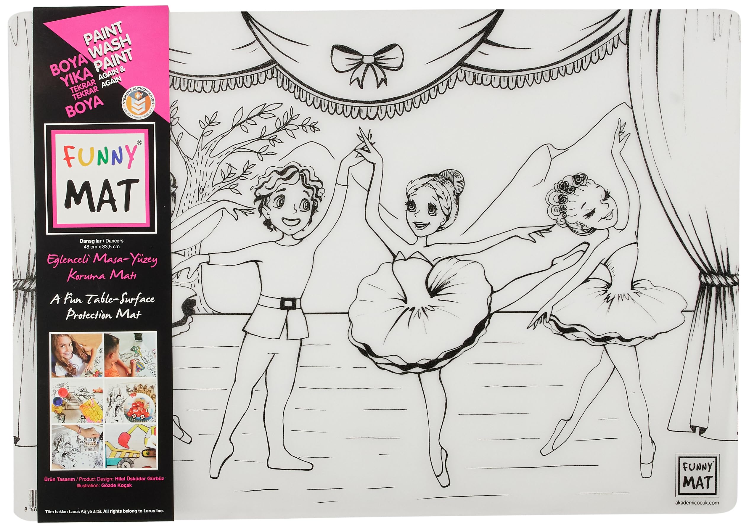 Funny Matted Prince & Princess & Dancers