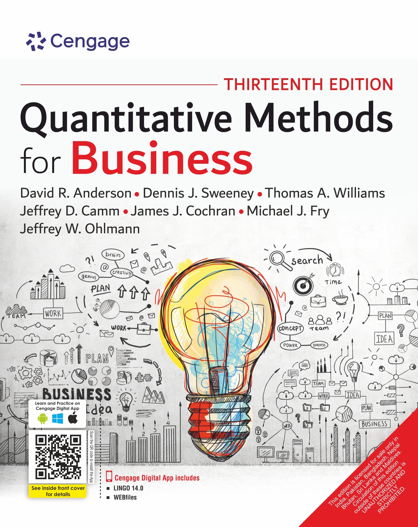 QUANTITATIVE METHODS FOR BUSINESS, 13TH EDITION