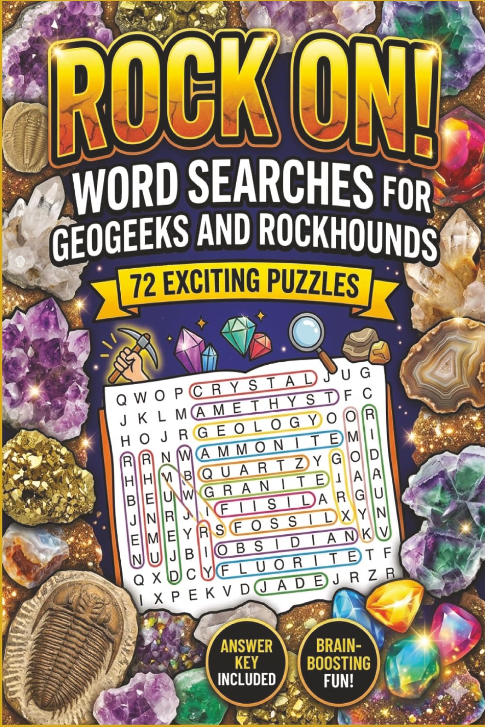 Rock On!: Word Searches for Geogeeks and Rockhounds
