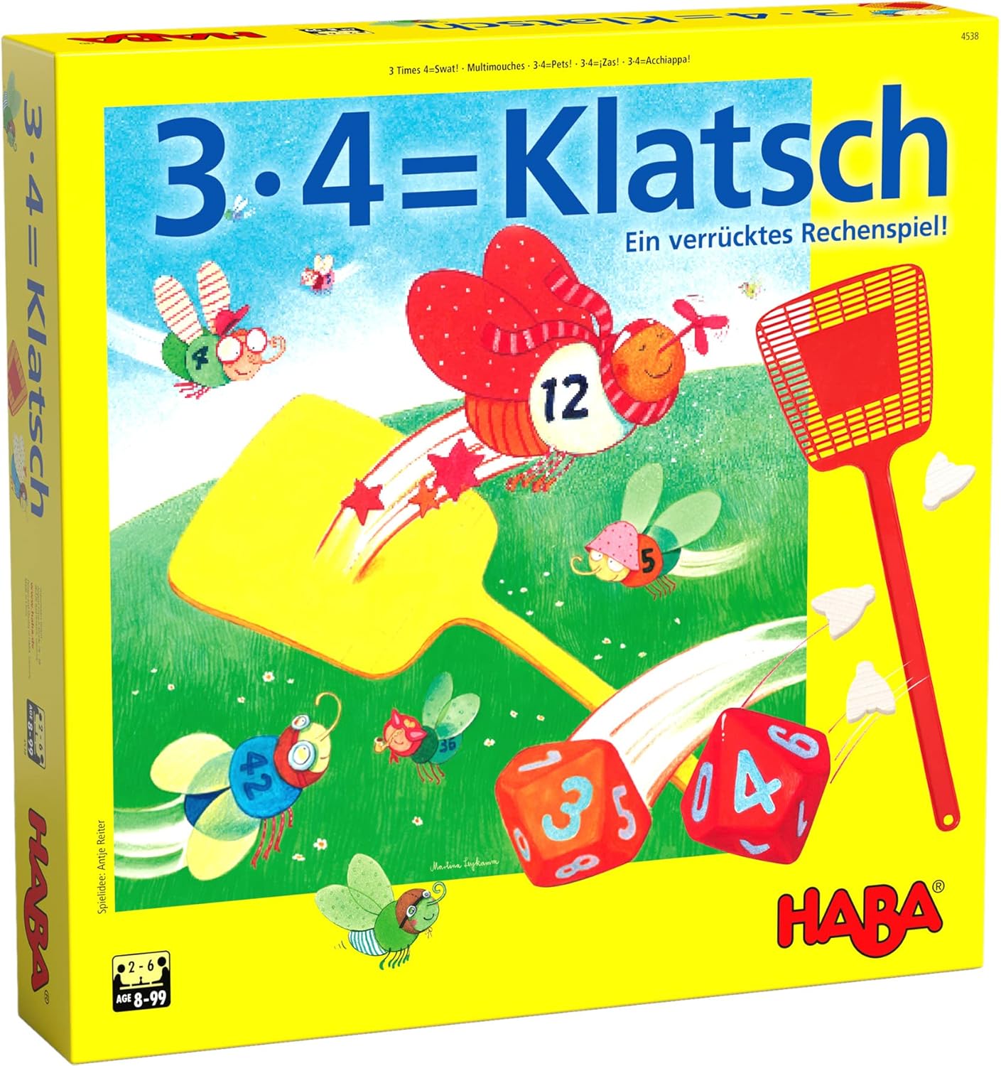 Buy HABA 4538 3 Times 4 Swat An Educational Game About The One To Ten