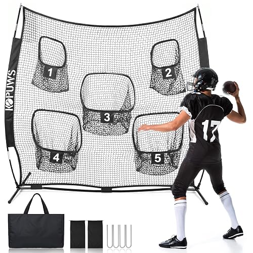 Football Throwing Net 7x7FT Football Net