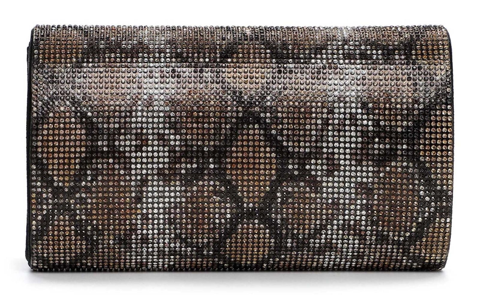 Tamaris Abendtasche Amalia Animal Clutch Sand - Snake mehrfarbig