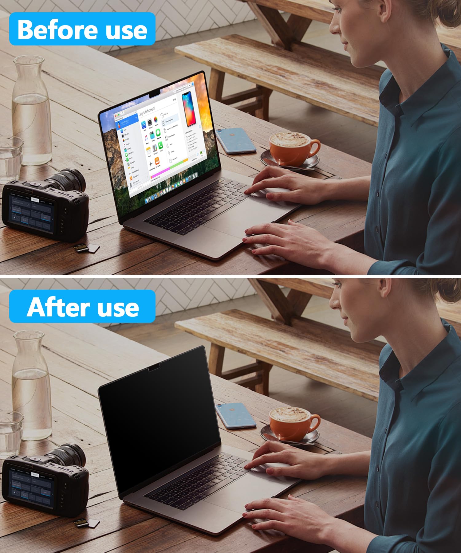 PYS Filtro Privacy per MacBook Pro da 14" (2021-2024, M1, M2, M3, M4)
