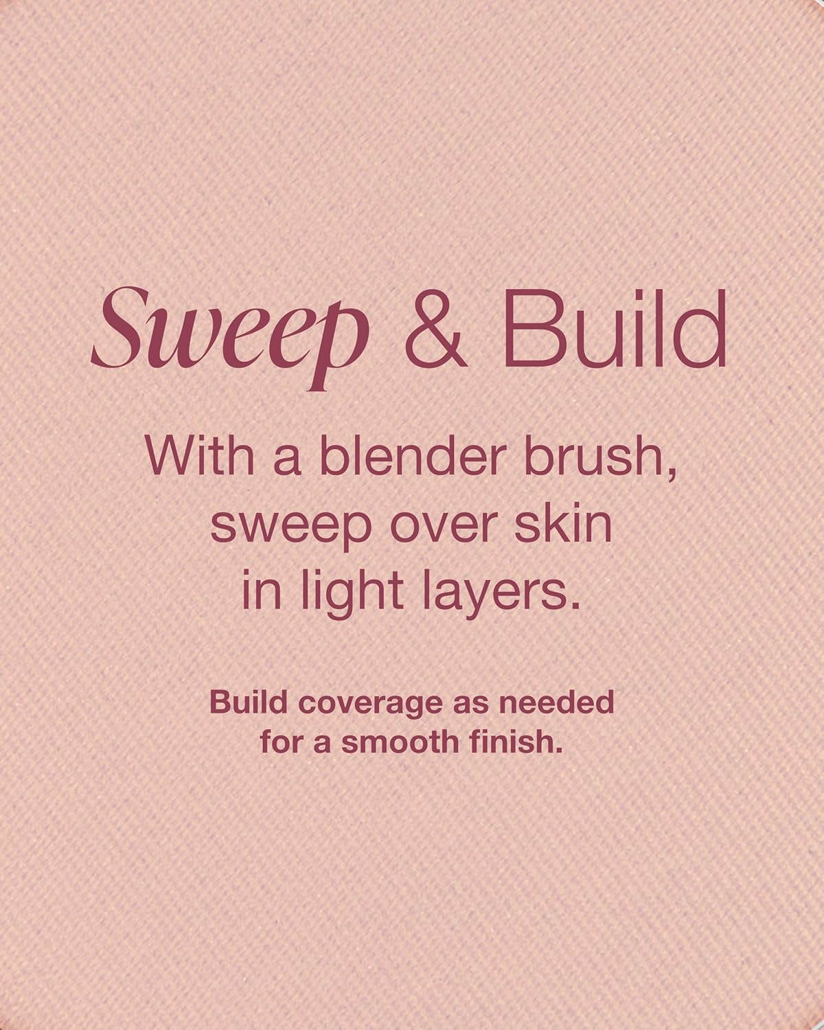 Mineral Fusion Pressed Powder Foundation - Matte Finish Face Powder for Fair-Medium Skin with Pink/Red Undertones - Age Defying Natural Makeup - Talc Free, Vegan, Hypoallergenic (Cool 2) - Image 5