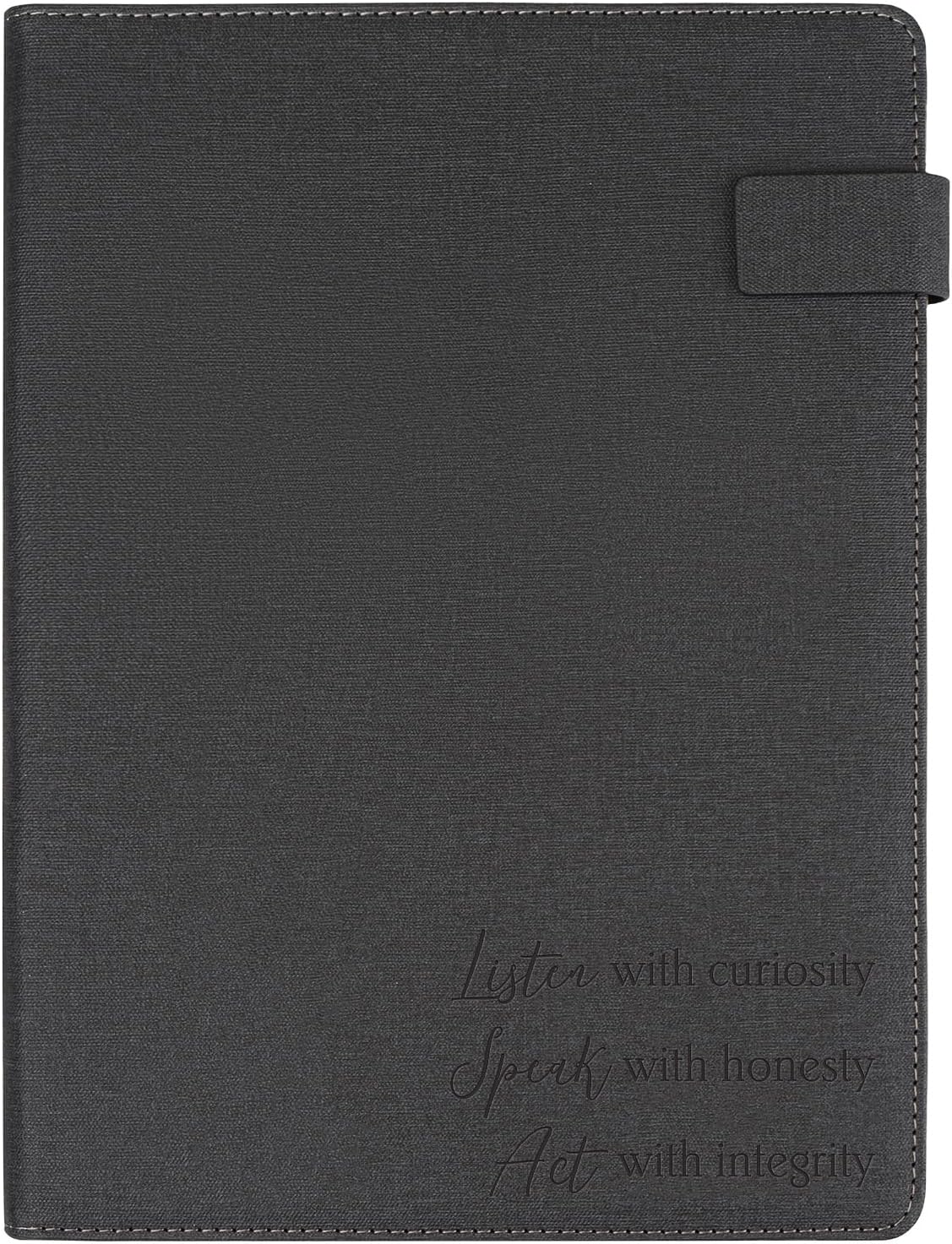 Business Portfolio Organizer for Men, Men Gifts Husband Boyfriend, Portfolio with Pockets for Papers, Documents, Padfolio Organizer Folder, Work Gift, Son Graduates First Job Interview College