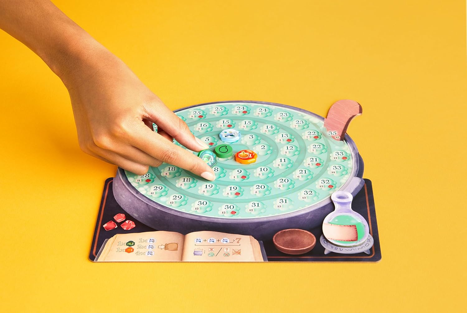 Quacks: Deluxe Edition Board Game – Formerly of Quedlinburg, The New Look and New Name for The Classic Game of Exploding Potions