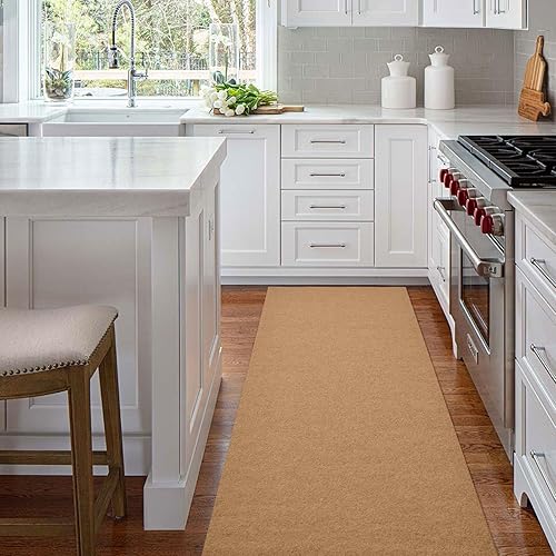 Aminana Alfombra de pasillo de 2 x 6 pies para interiores y exteriores alfombras de área con respaldo de goma antideslizante para pasillo cocina