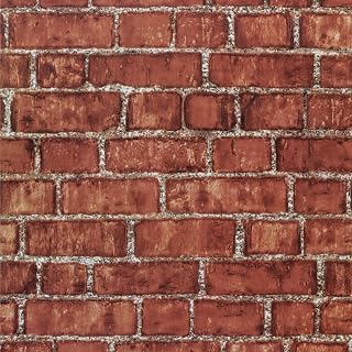 Abyssaly Red Brick Wallpaper Peel and Stick, Faux Brick Vinyl Contact Paper, Brick Textured Wall Backdrop Self Adhesive Wallpaper for Bedroom Fireplace Wrapping Paper 17.5" x 118"