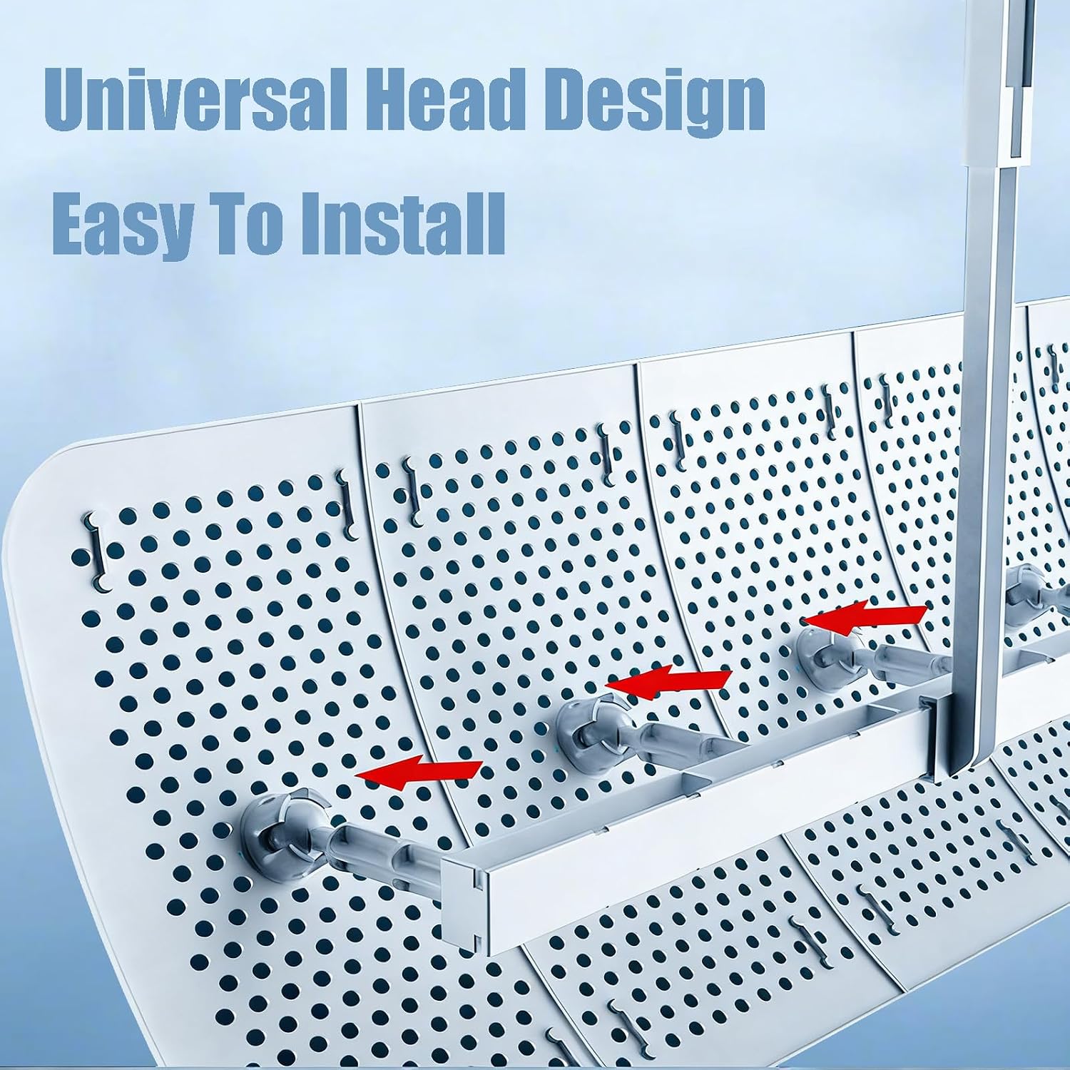 Air Conditioner Deflector, Adjustable AC Vent Deflector for Mini Split, Stops Direct Airflow Without Blocking Cooling, Improves Room Comfort