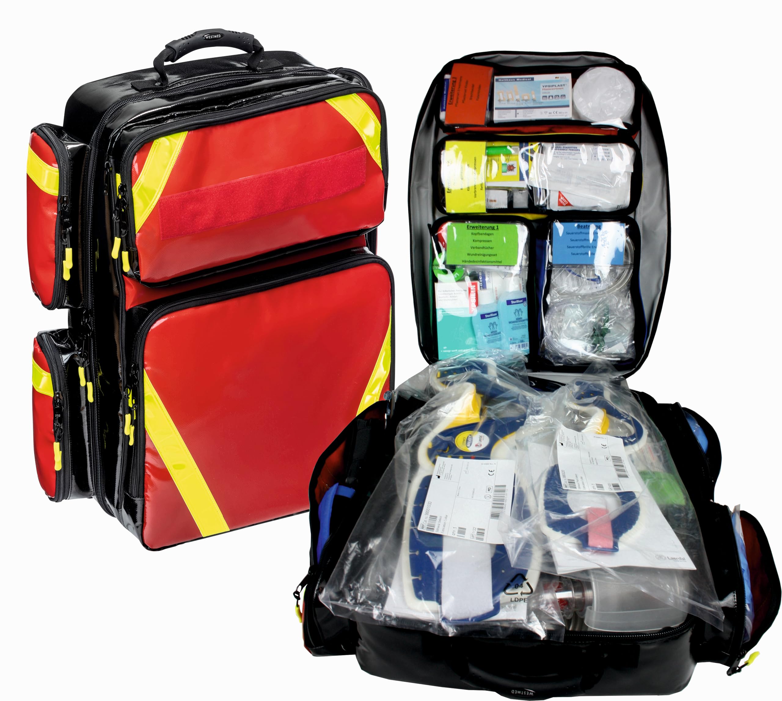 PROFI Notfallrucksack Sanitätsdienst XL Extensive aus Plane