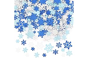 Shimmering Snowflake Foam Stickers: A Canvas for Creative Craft Expressions