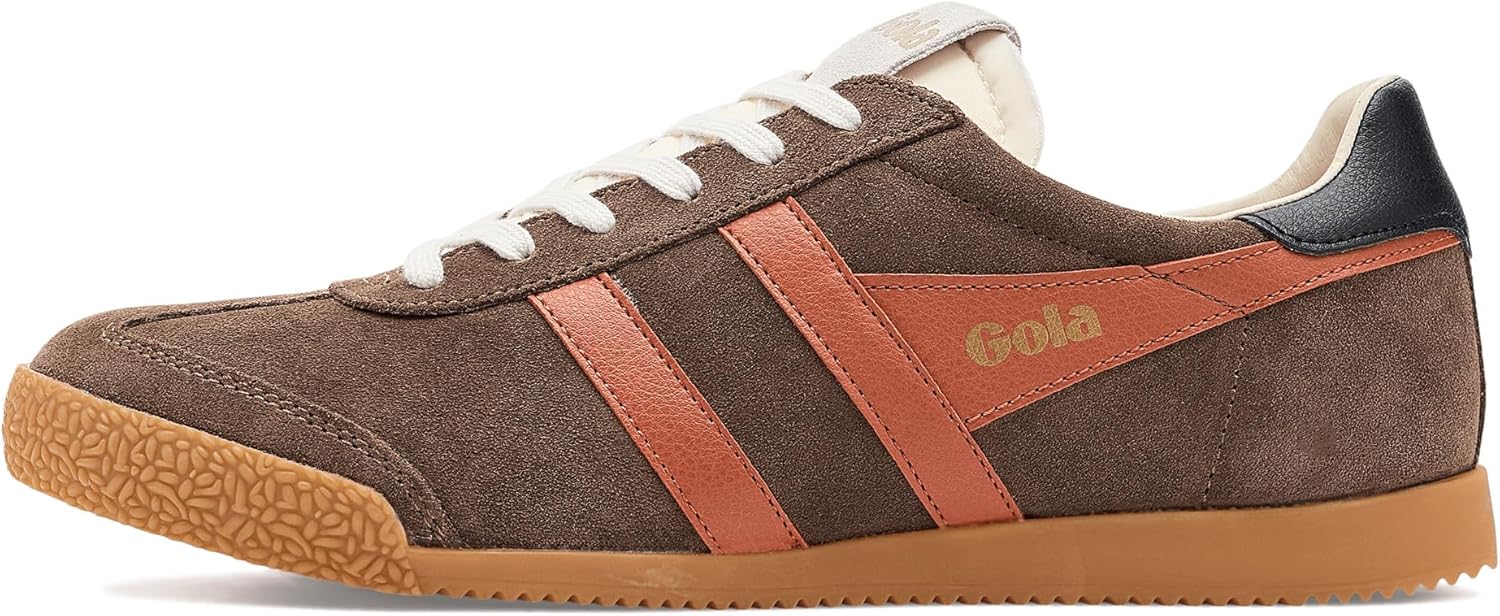 Gola, Men's, Elan, Otter/Moody Orange/Black, 8.5, Medium