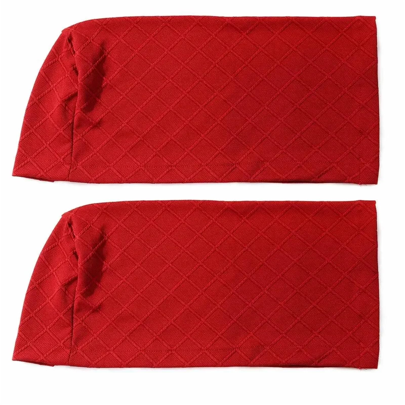 SFOIKVG Arm Covers 2PCS Flannel Spandex Stretch Armrest Covers Set Of 2 Couch Armchair Arm Protector Non Slip Elastic Sofa Slipcover for Sofa Chair(Burgundy)
