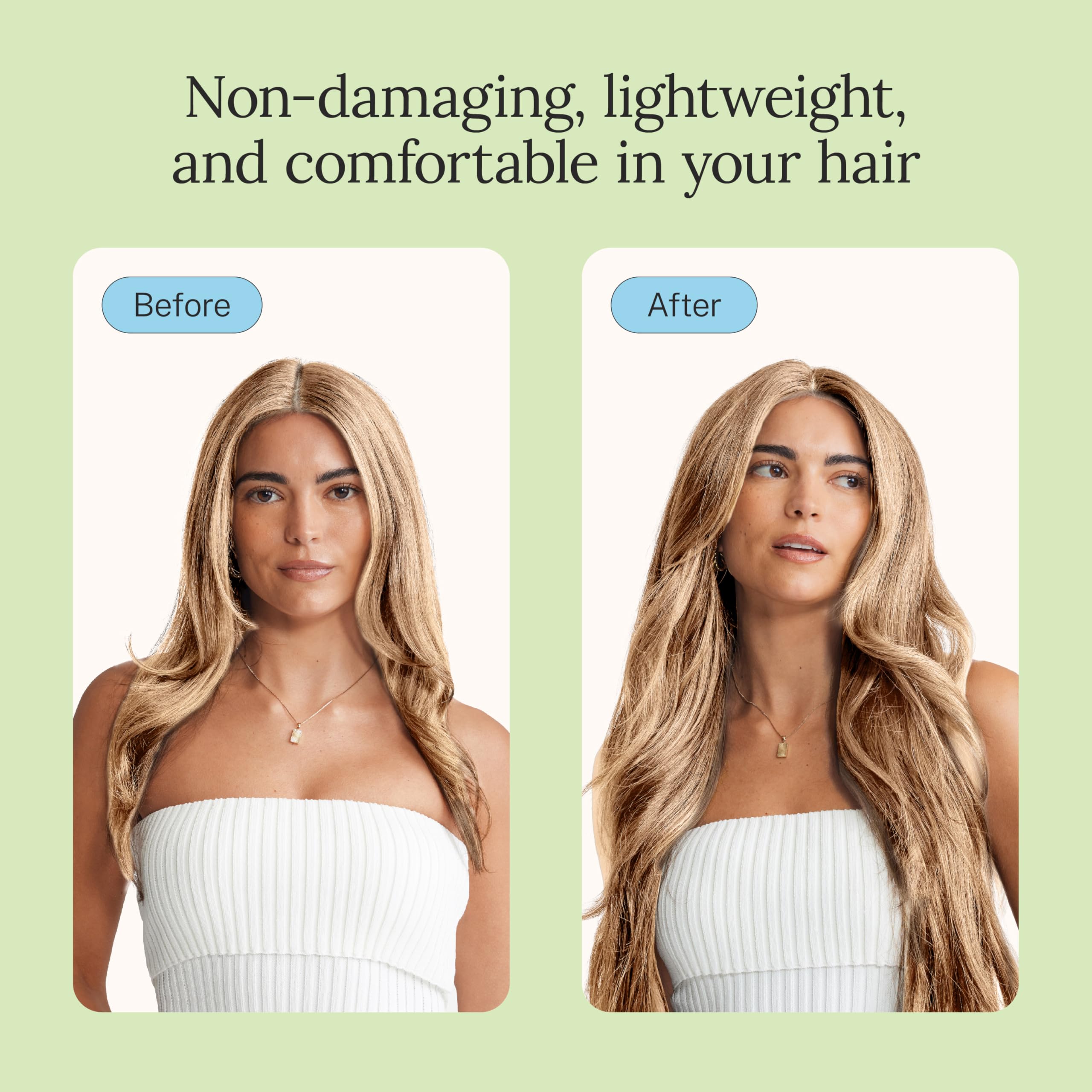 Amazon.com: Zala Halo Hair Extensions - Human Hair Band for 