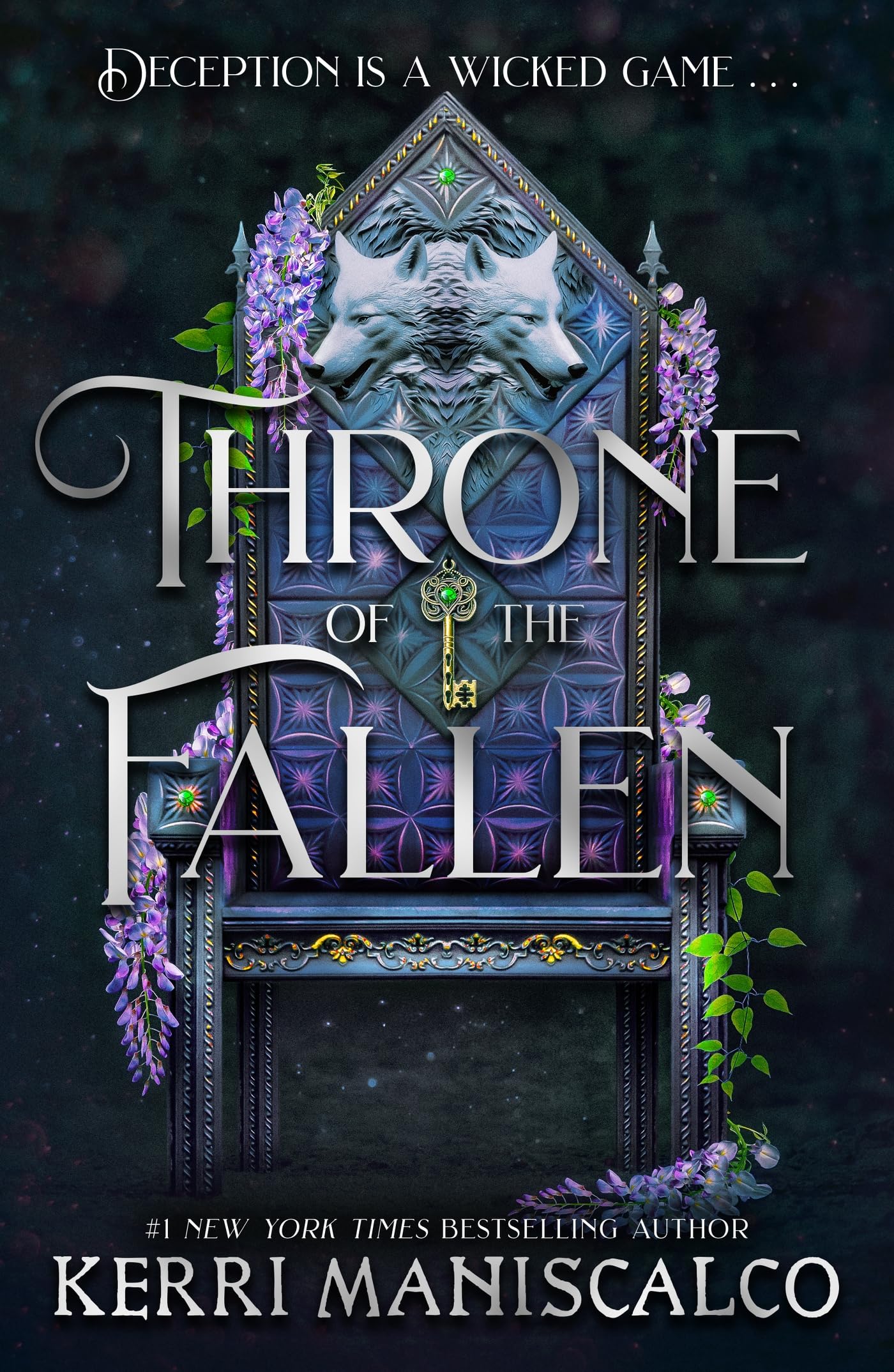 Throne of the Fallen: the seriously spicy and addictive romantasy from the author of Kingdom of the Wicked (A Prince of Sin) (English Edition)