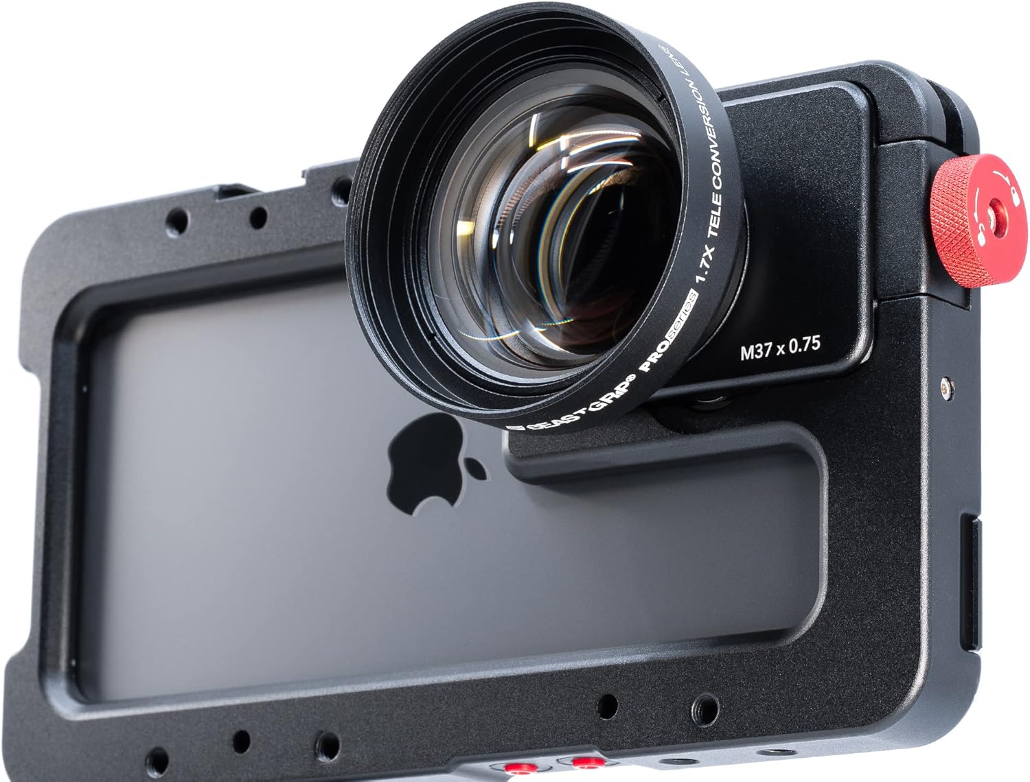 Beastgrip 1.7X Telephoto Lens - Pro Series - for iPhone, Pixel, Samsung Galaxy, OnePlus and Other Android Phones