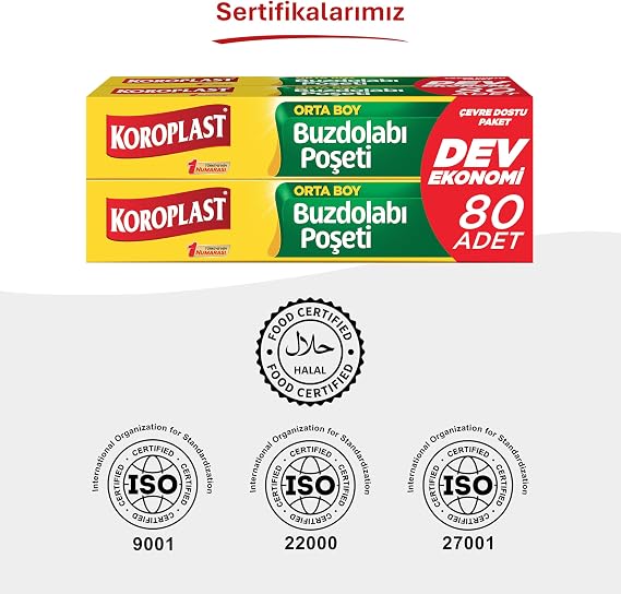 Orta Boy Buzdolabı Poşeti Dev Ekonomi 80’li, Yeni Ekonomik Buzdolabı Poşeti Orta Boy 24x35 cm, BPA İçermez, Sızdırmaz Saklama Torbası, Meyve, Sebze, Yemek, Et, Tavuk, Gıda Saklama Torbası