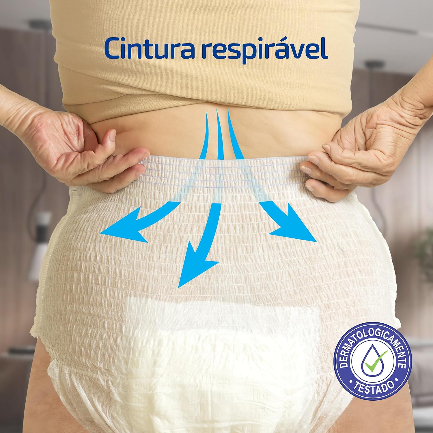 Lifree Fralda Geriátrica Tipo Calça Super Conforto P/M 16 Unidades