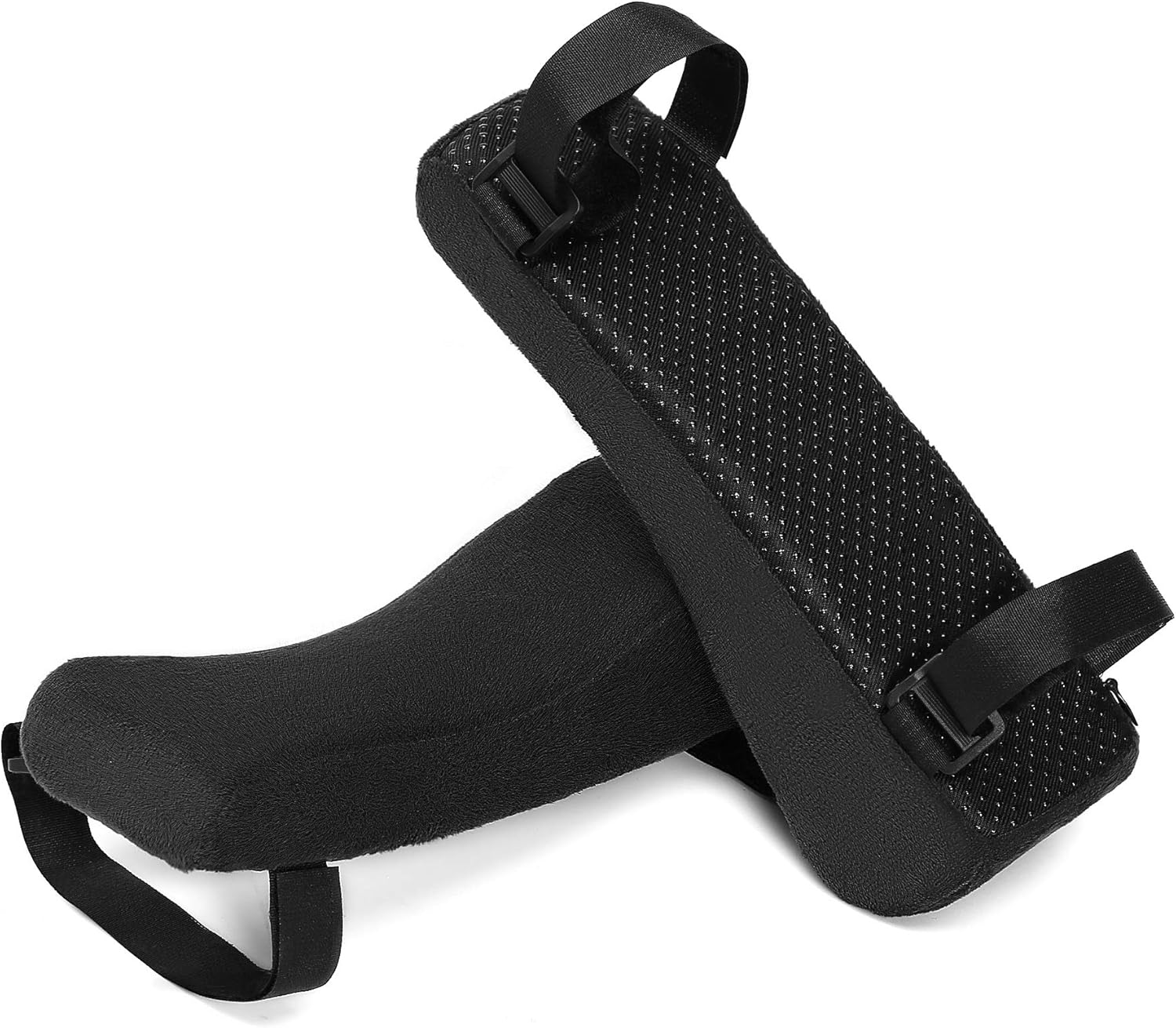 MOSISO Chair Armrest Covers, Ergonomic Memory Foam Curved