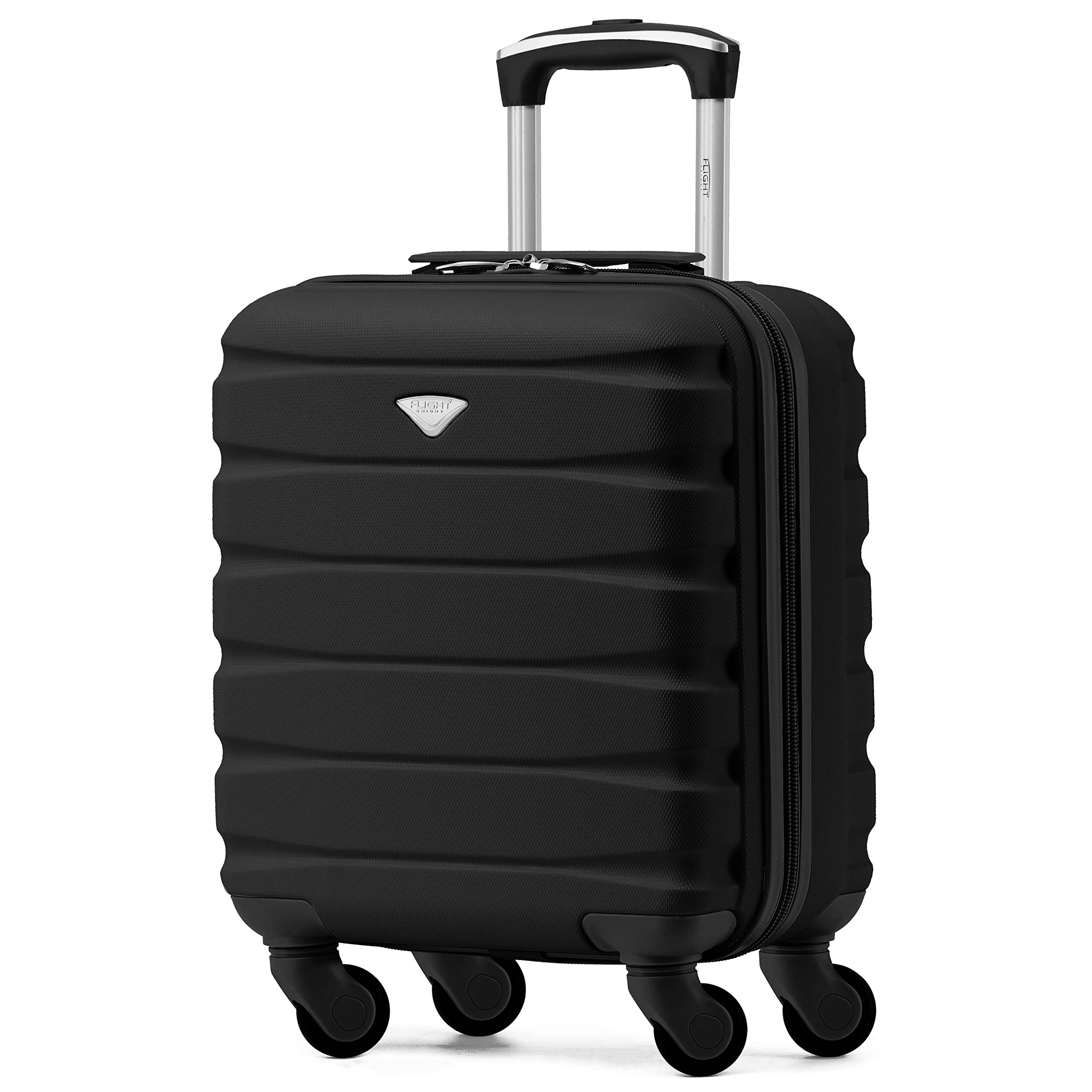 Flight Knight Lightweight 4 Wheel ABS Hard Case Medium Suitcase Approved for Over 100 Airlines Including easyJet, British Airways, Ryanair, Jet2, Emirates & Many More - Check-in Medium Size 25" — view 194