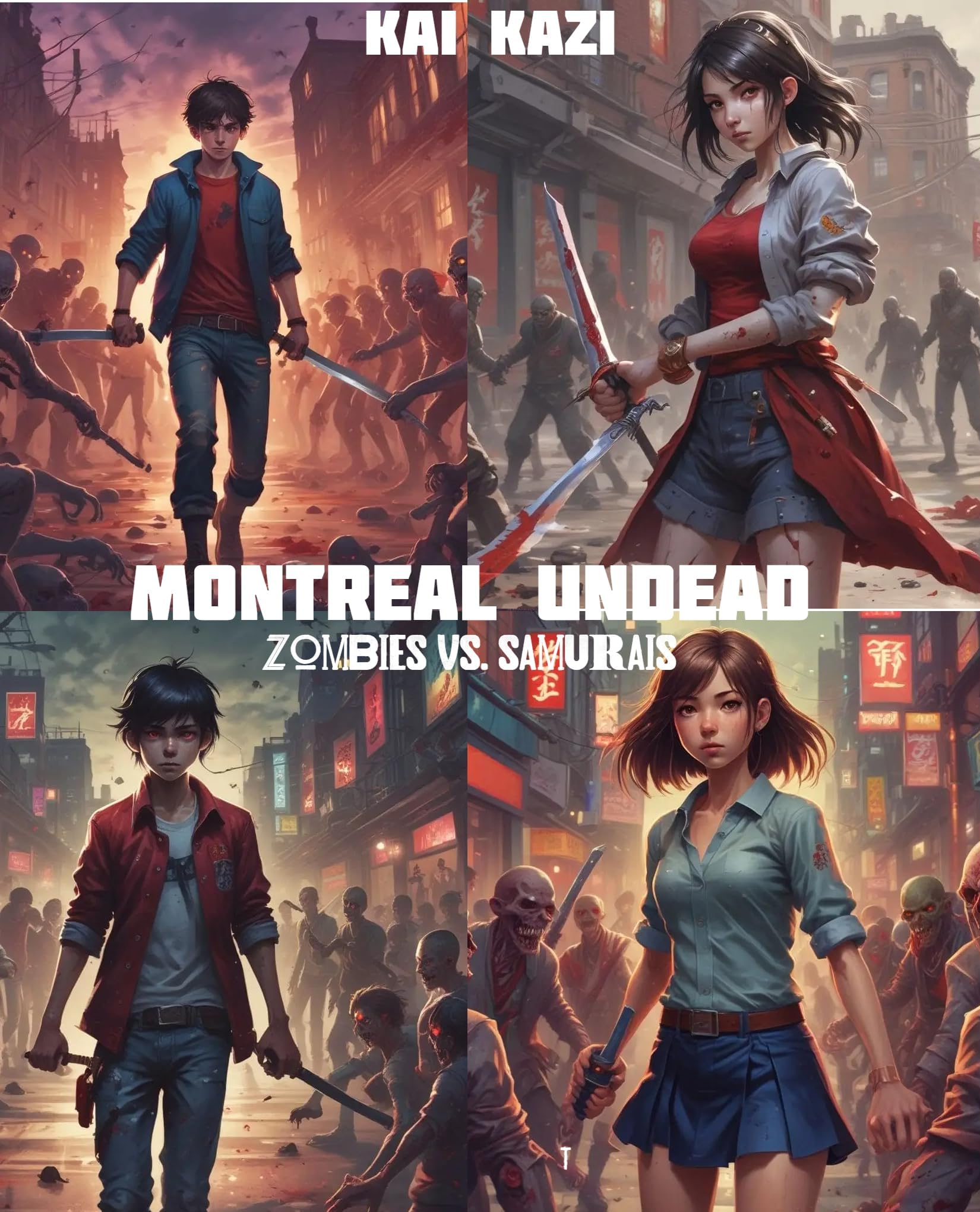 Montreal Undead: Zombies Vs. Samurais
