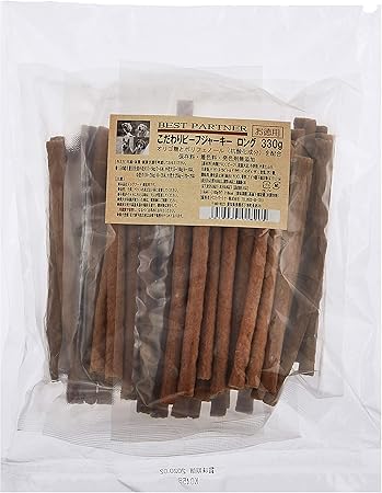Amazon ベストパートナー 犬用おやつ Bp こだわりビーフジャーキー ロング お徳用330g 330グラム X 1 ベストパートナー ジャーキー 通販