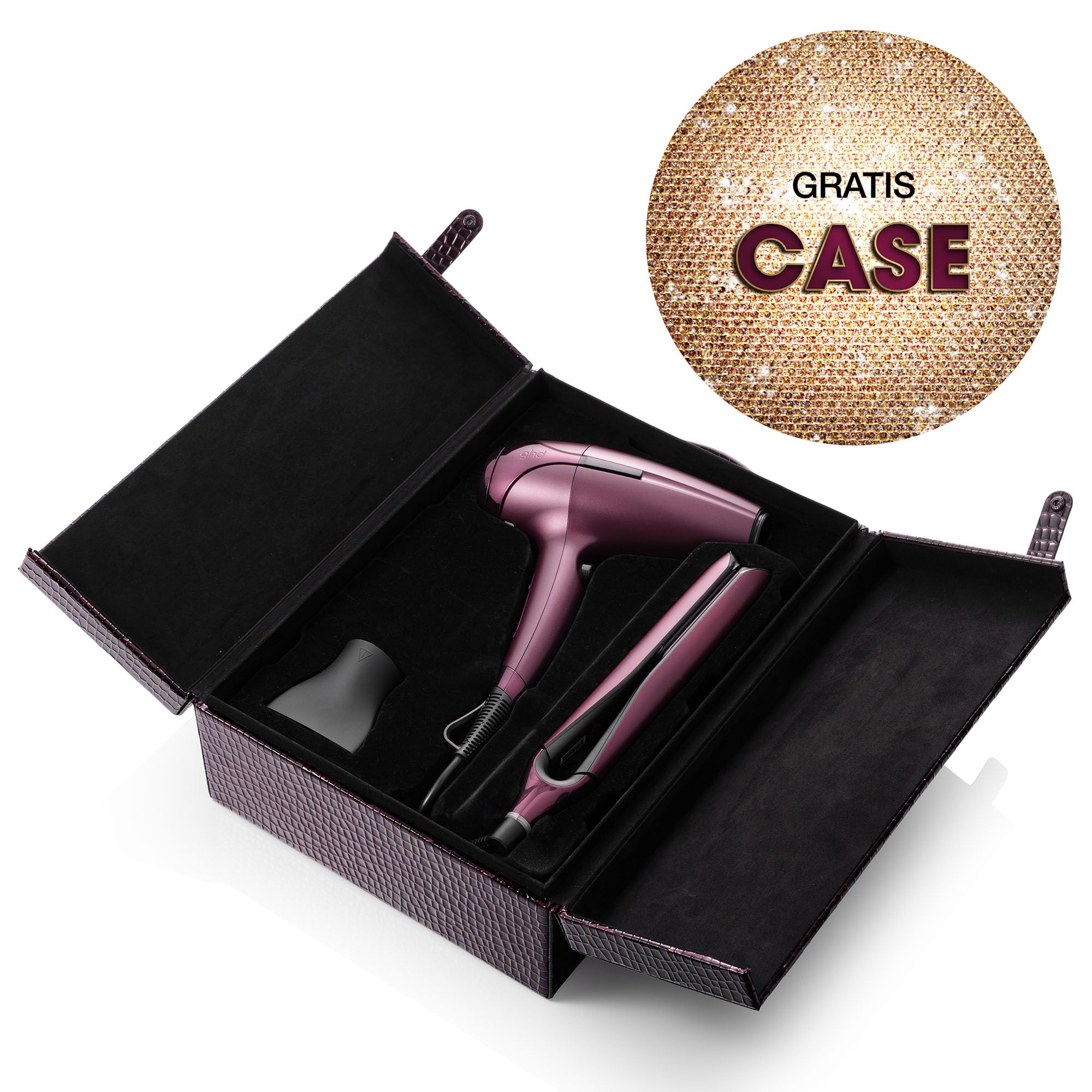 ghd Cherry Chic Lüks Hediye Seti Chronos & Helios Vişne : Amazon