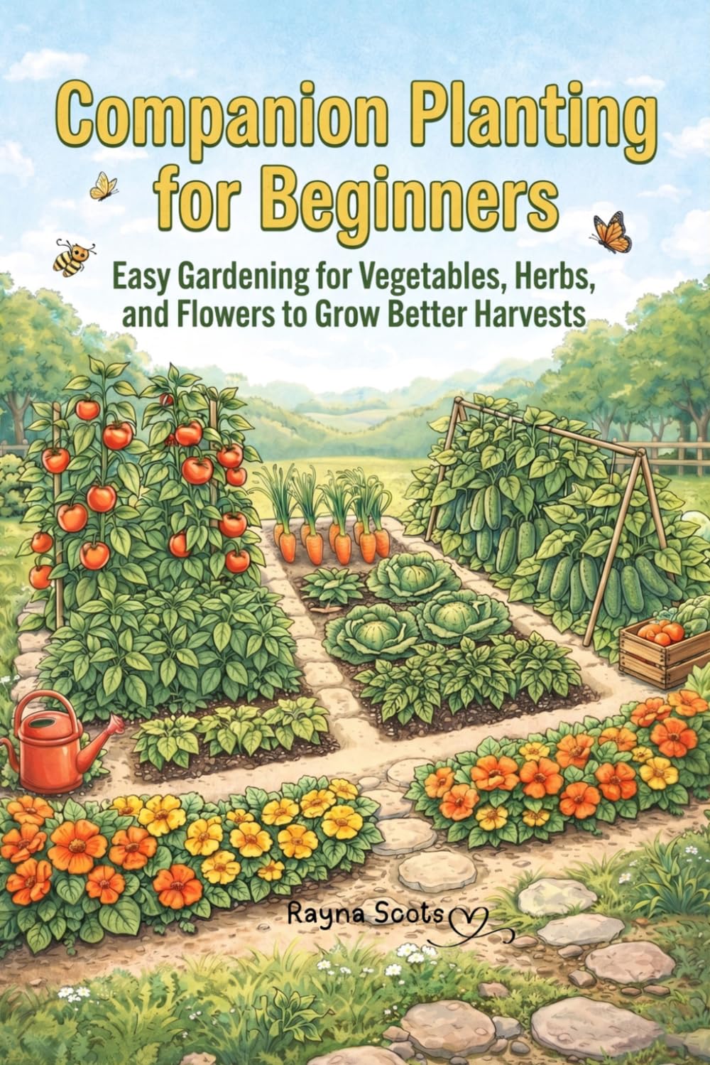 Campanion Planting for Beginners: Easy Gardening for Vegetables, Herbs, and Flowers to Grow Better Harvests