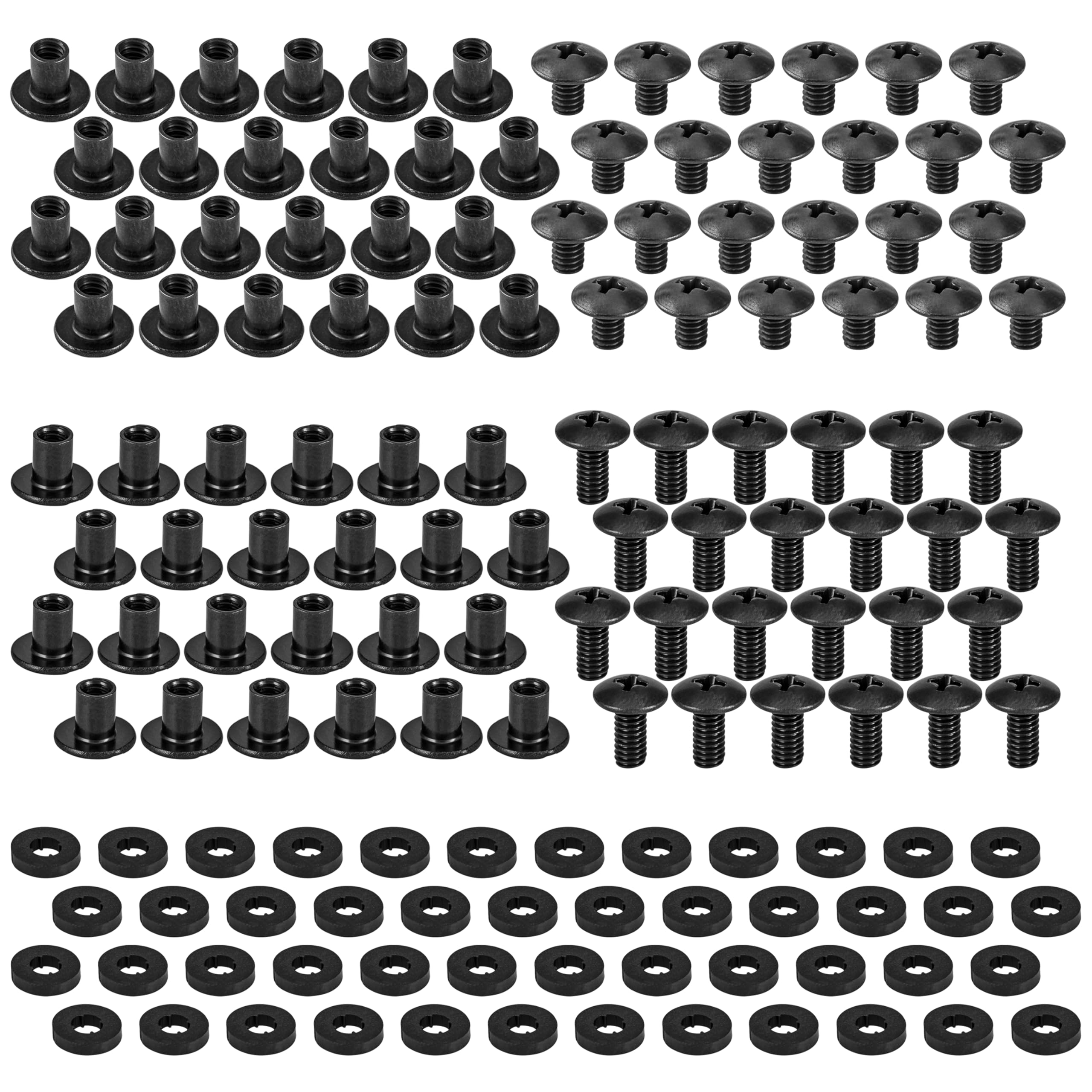 Black Chicago Screws - 144 for Holsters & Kydex -1