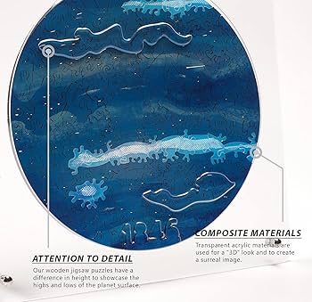 Amazon.co.jp: HELLOFISH 木製ジグソーパズル 大人用 ユニークな