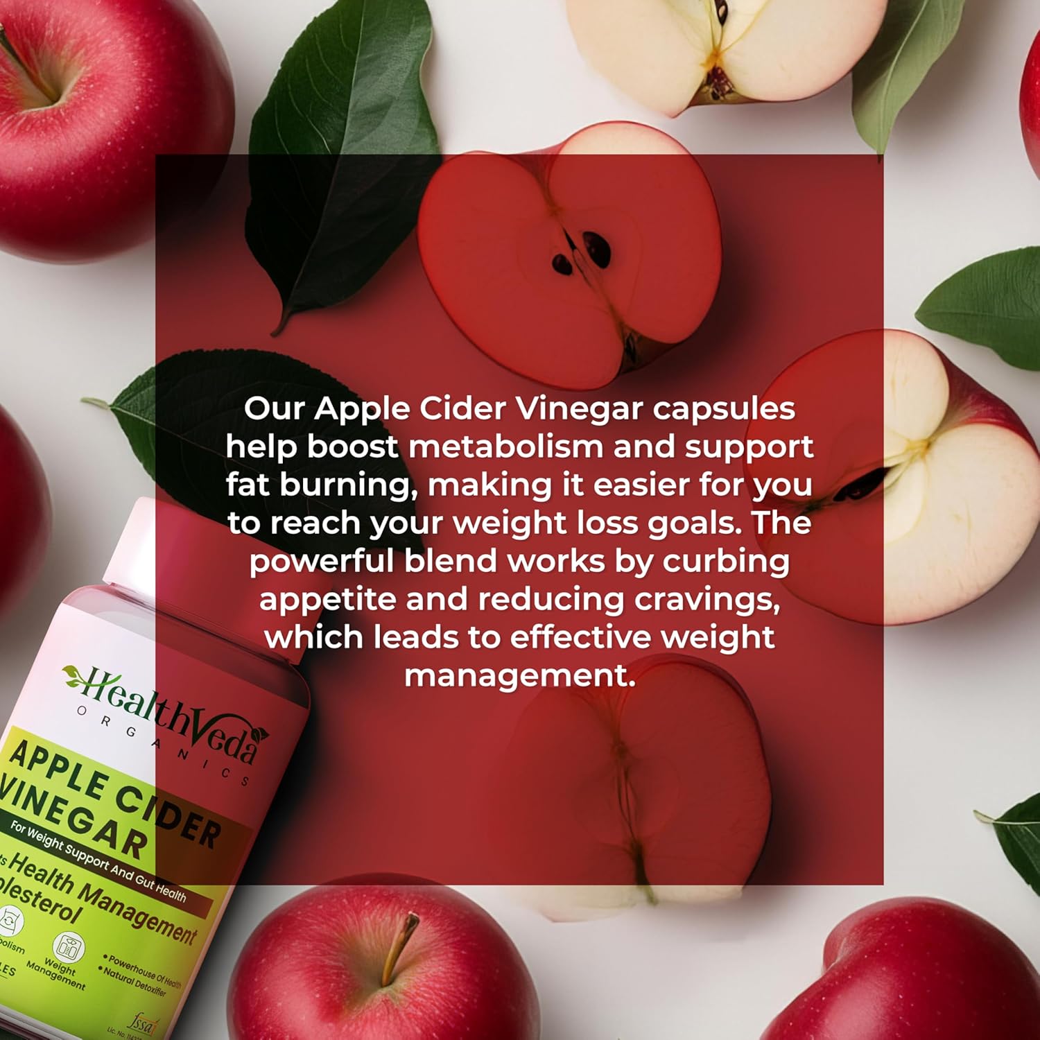 Buy Now Health Veda Organics Apple Cider Vinegar 500 Mg I Support We... 4 Buy Now Health Veda Organics Apple Cider Vinegar 500 Mg I Support We...