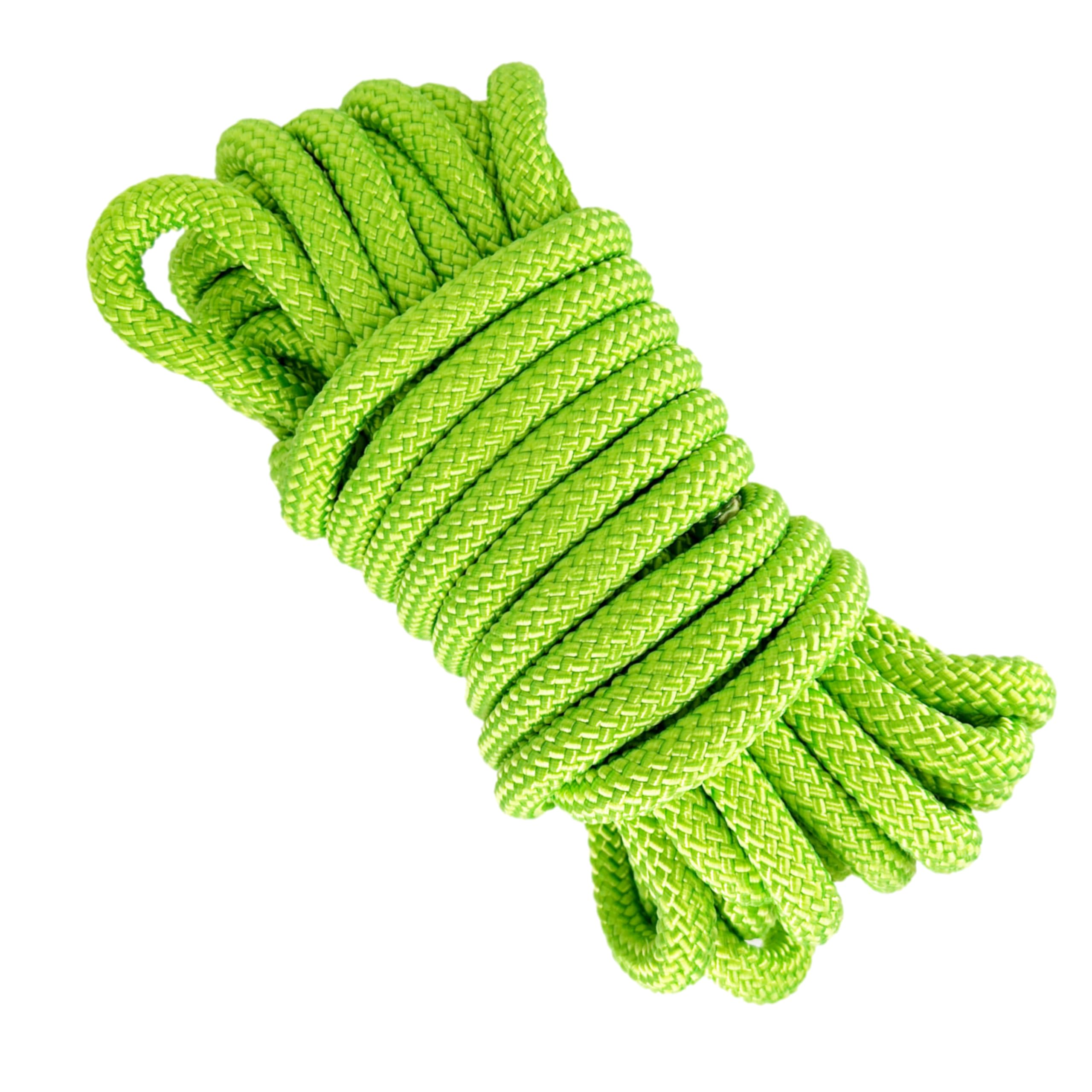 Gopeu Green Fluor 12Mm High-Tenacity Polyester Rope. 10M.