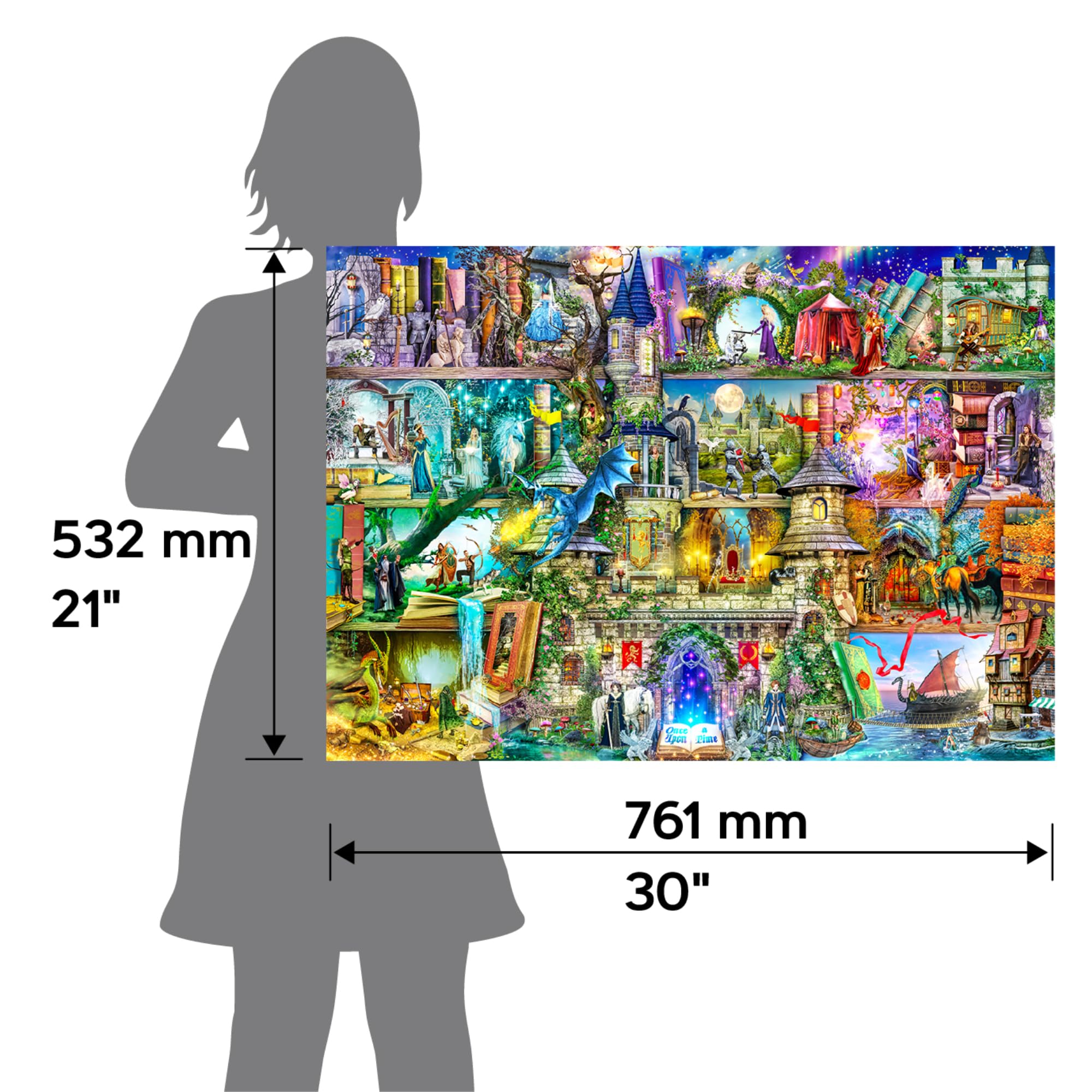 Wooden.City 2000 Elementów Drewniane Puzzle - Zabawka I Unikalne Puzzle Dla Dzieci I Dorosłych - Piękna Układanka Z Układanką Z Niezwykłymi Kawałkami Zwierząt - Puzzli - Idealny Prezent Urodzinowy