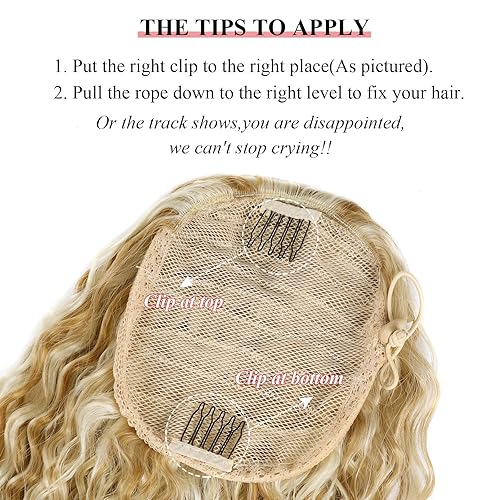 Miniatura 5 de Fashion lcon - Extensiones de cola de caballo con cordón de 30 pulgadas de largo, extensiones de cabello rizado con clip, color marrón natural,