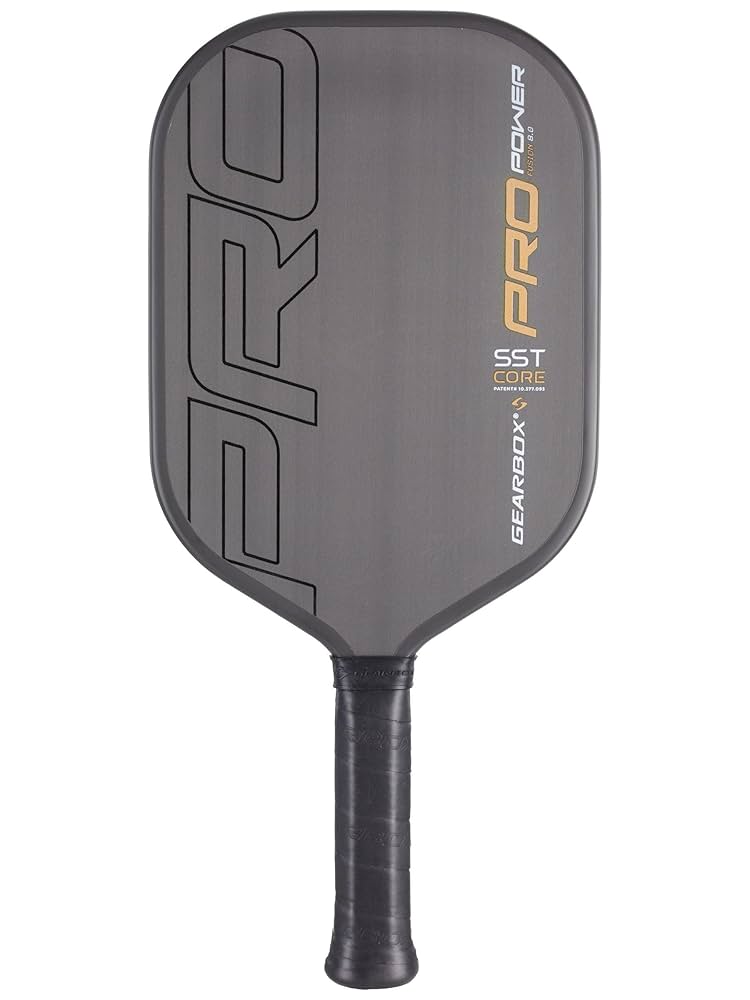 Gearbox Pro Power Fusion 8.0, Black Pickleball Paddle