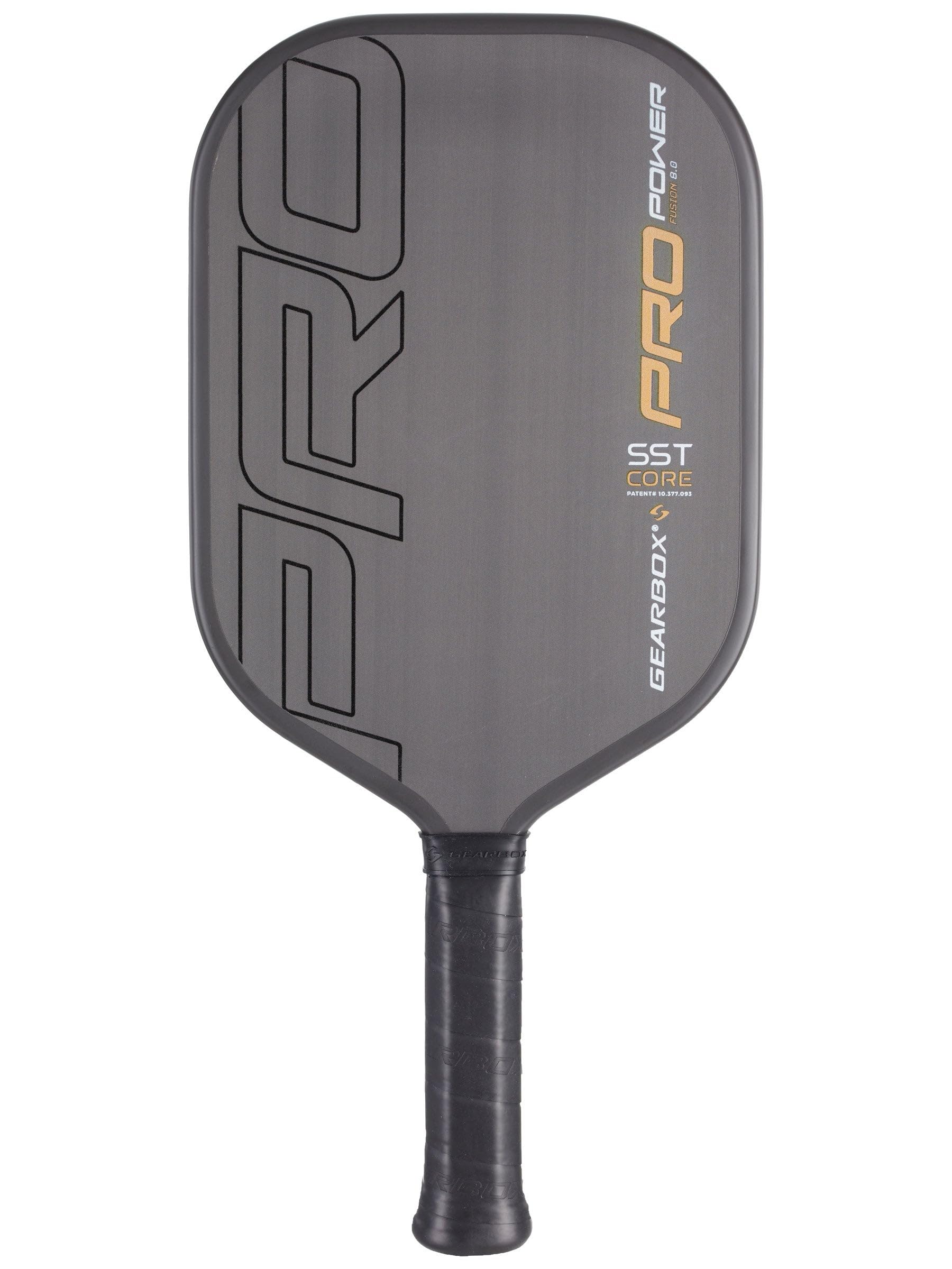 Gearbox Pro Power Fusion 8.0, Black Pickleball Paddle