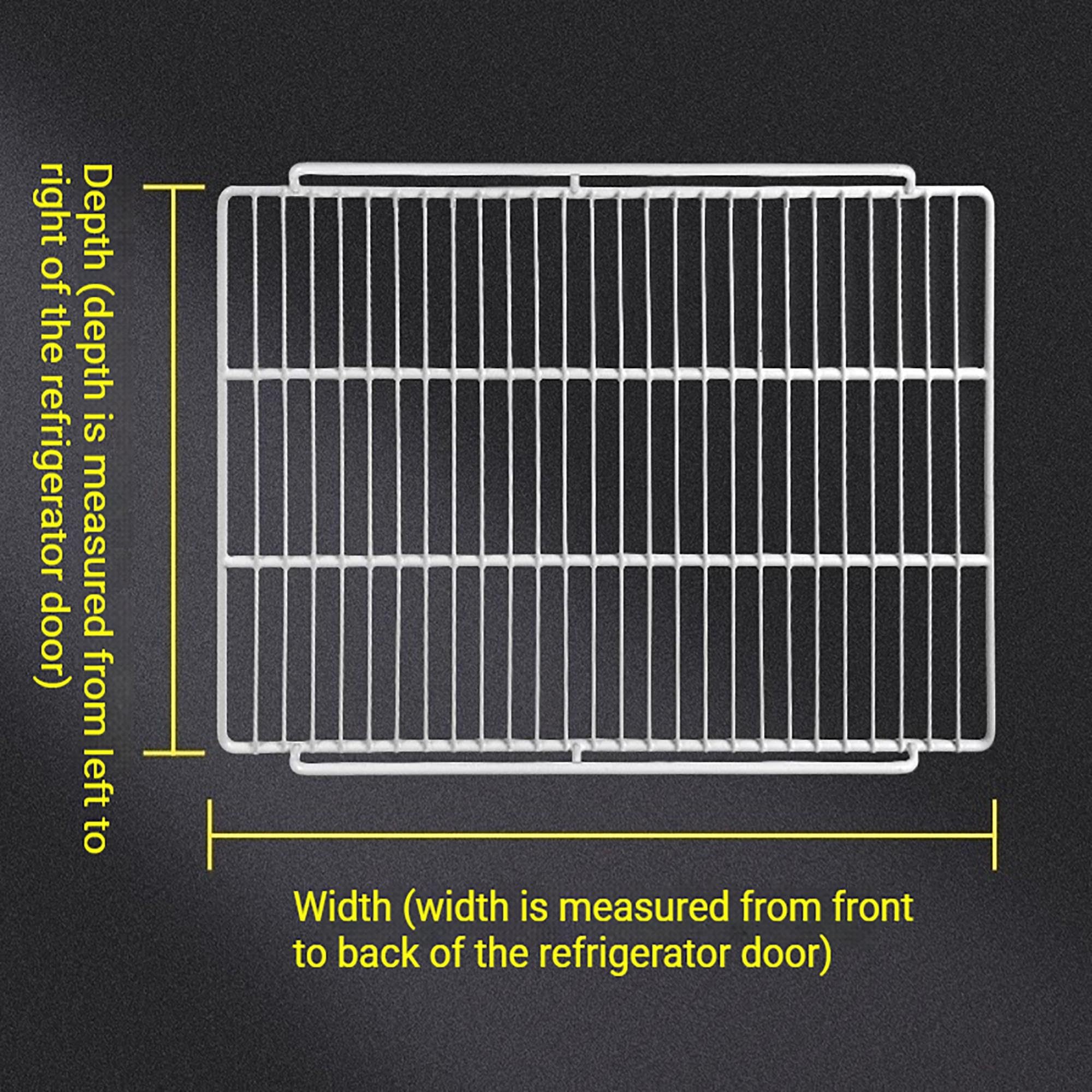 Gitterregal für Kühlschrank Gefrierfach, Display-Schrank Organizer