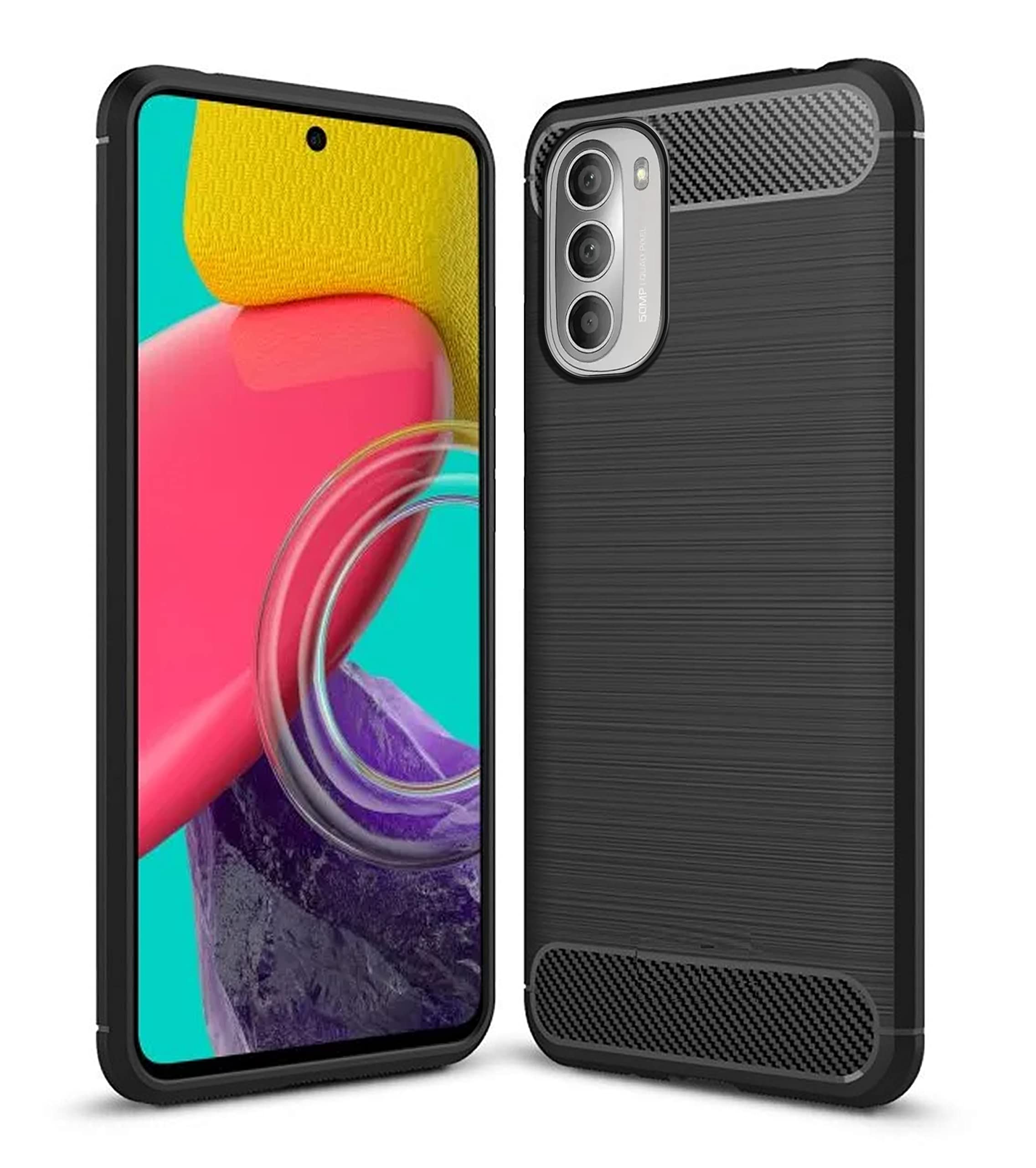 Zapcase Back Cover Case for Motorola Moto G51 5G | Compatible for Motorola Moto G51 5G Back Cover Case | 360 Degree Protection | Soft and Flexible (TPU | Matte Black) (B09S9YJ7K2) Amazon Price History, Amazon Price Tracker